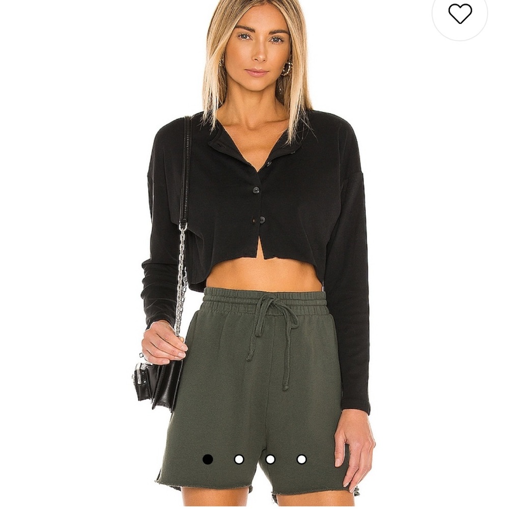 Keaton Cropped Top in Black
Lovers and Friends